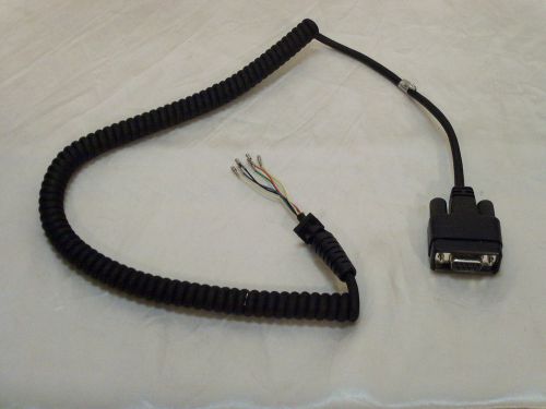 Motorola Coiled Motorcycle Microphone Cord 6 Push Pin Model # 3080210P01