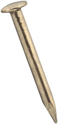 National Hardware V7707 3/4&#034; x 15 Ga. Shade Bracket Nails in Brass