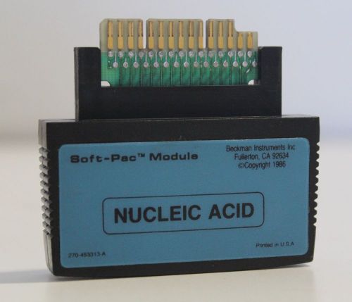 Beckman Nucleic Acid Soft-Pac Modul DU-62 Spectrophotometer 270-453313-A