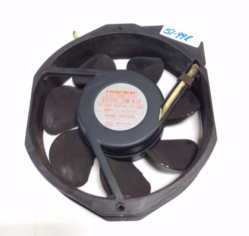 FLOWMAX 200VAC 25/28W 50/60HZ COOLING FAN A90L-0001-0396/5915PC-20W-B20