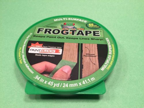 Multi-Surface FrogTape-.94&#034;X45yd NEW Free Ship!!!
