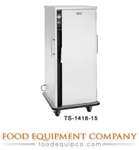 F.W.E. TS-1418-20 Tray Delivery Cart heated (2) door