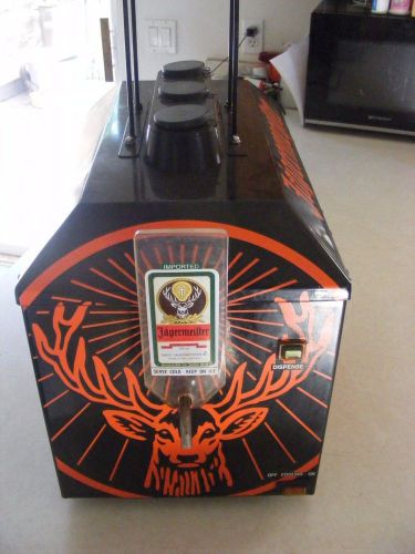 Jagermeister 3 bottle tap machine ice cold shots - jager   works / w issues for sale