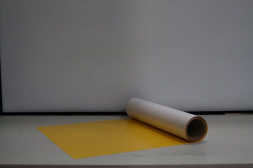 Remnants - stahls&#039; fashion-lite heat transfer vinyl - yellow - 15&#034; x 5 yards for sale