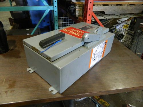 Allen Bradley 60A Fusible Disconnect, 1494F-JNR666, 600V, Used, Warranty