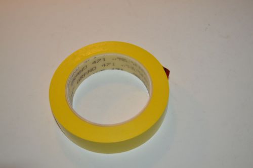 2 new 3m 471 vinyl tape rolls yellow 02120-03128 1&#034;x36 yards usa (wr.13b.g.2-3) for sale