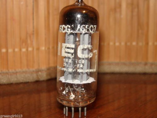 Vintage iec 6cg7 6fq7 stereo tube #1207 12 211 for sale