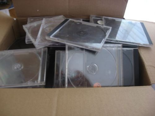 100 Empty Used Jewel Cd Cases