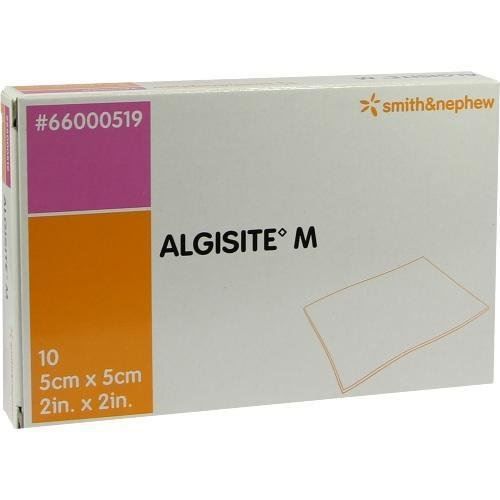 Algisite M CAL Alginate Dressing, 5cm x 5cm, Pack of 10