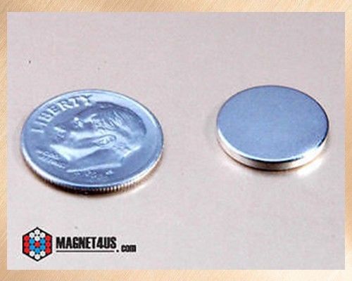 16pcs super strong neodymium rare earth magnet disc 9/16&#034; dia. x 3/32&#034; thick for sale