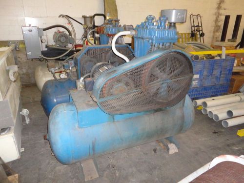 Quincy 350 air compressor marathon 10 hp motor, 120 gal. for sale
