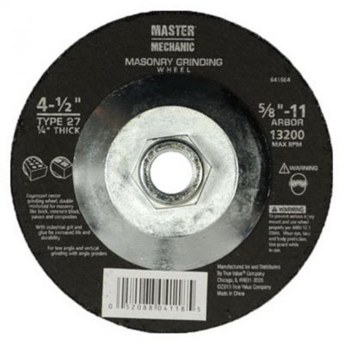 4-1/2&#034; x 1/4&#034; masonry wheel master mechanic saw blades 641664 052088041185 for sale