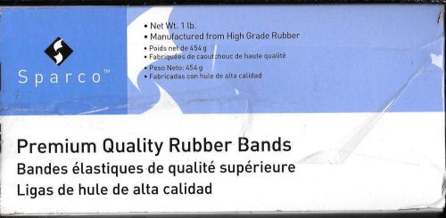 Sparco Size 30 2&#034;x1/8&#034; Rubber Bands Net Wt 1 lb.
