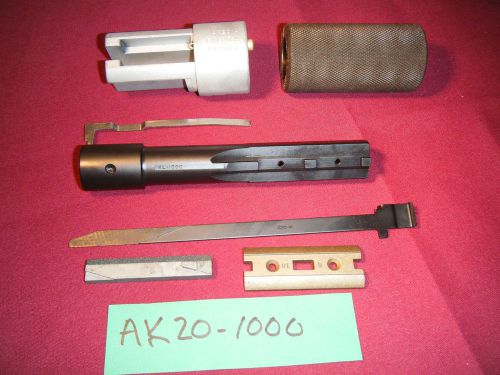 Sunnen Complete Mandrel AK20-1000 : S1000 Sleeve AK20-A Adapter, UD-B Shoe Stone