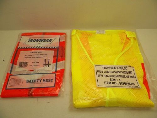 Ironwear mesh safety vest new in package for sale