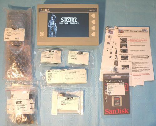 STORZ 8402ZX C-MAC flat panel monitor for Video Laryngoscopes with accessories