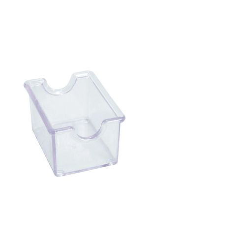 Winco PPH-1C, Clear Plastic Sugar Packet Holder, 1 Dozen