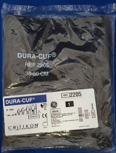 Critikon Dura Cuff Blood Pressure Reusable Ref: 2205 - Lot of 3 - NEW!