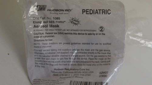 Hudson RCI 1085 Pediatric Aerosol Mask ~ Lot of 36