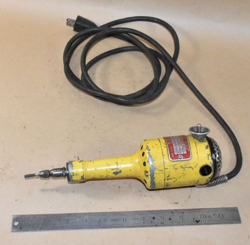 Dumore hand grinder, 22,000 rpm, model 10-015a, 115v, mcculloch chain grinder for sale