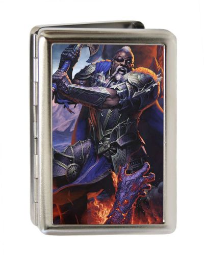 Dungeons &amp; Dragons - Knox Pose - Metal Multi-Use Wallet Business Card Holder