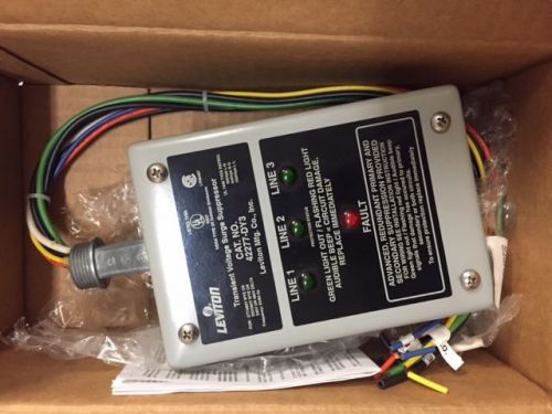 LEVITON 42277-DY3 TRANSIENT SURGE SUPPRESSOR 277/280-220/380V WYE 240/480V DELTA