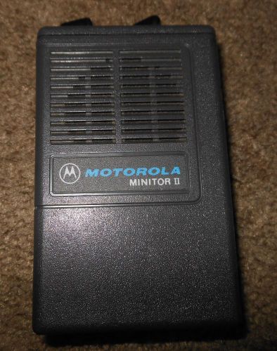 Motorola Minitor 2 II SV pager not tested