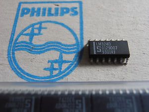 100 x FREESCALE PHILIPS LM324D Semiconductor /// NEW with BOX!!