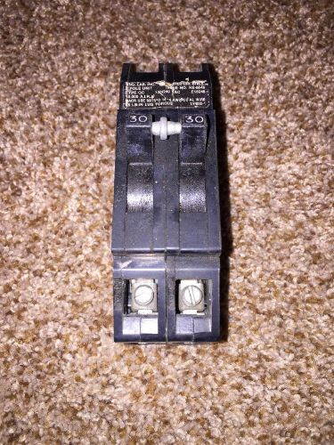 Challenger 30a 2p circuit breaker qc:type qc230 for sale
