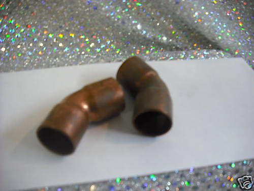 Copper Fitting 45 Degree  For 5/8&#034; O.D. Tubing (2)