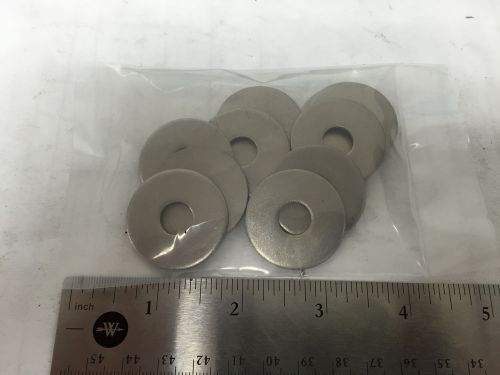 (10 PACK)Type 18-8 Stainless Steel Flat Washer for Soft Materials 92217A529