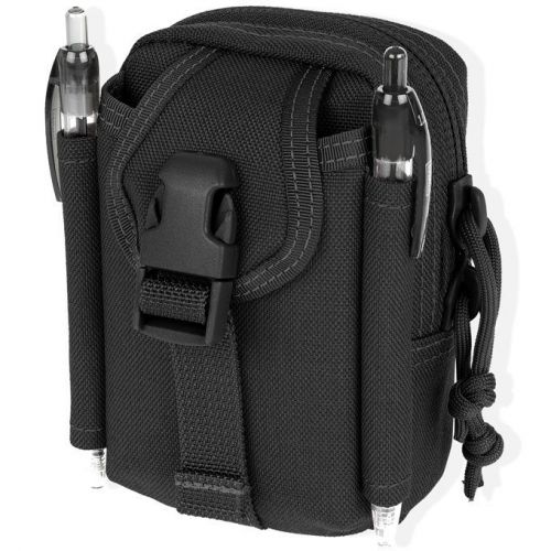Maxpedition MX308B M-2 Waistpack Black Smallest Pocket 5 in x 3 in x 1.5 in