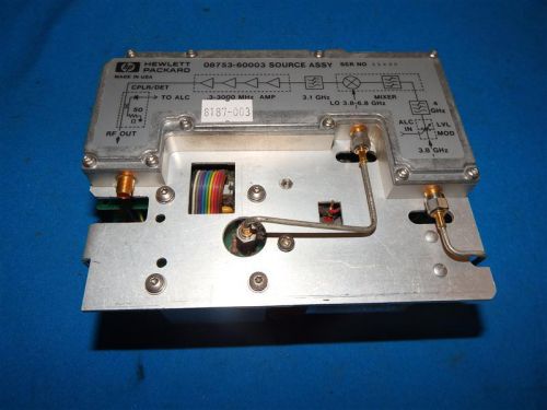 HP Agilent 08753-60003 EXCH AVAIL Source Assy