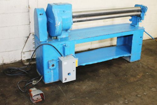16&#034; cap 48&#034; w pexto 3418-c bending roll, on factory stand for sale