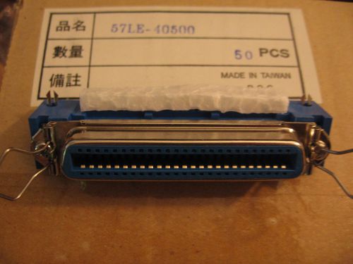 50 PC&#039;S P/N 57LE40500 Right Angle Solder Dip Connectors EMI/RFI Shielding