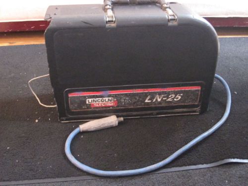 Lincoln model ln 25 suitcase style wire feeder for welder #2 for sale
