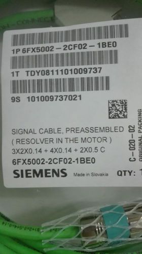 lot of 28 x  Siemens 6FX5002-2CF02-1BE0 Signal Cable Resolver in the motor