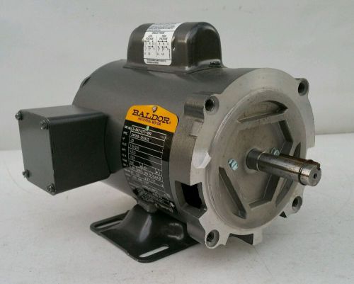 NEW  Baldor .25 1/4 hp. 1725 Rpm 115/230 V Single 1 Phase Electric Motor w/mount