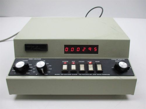 The Nucleus Model 500 Nuclear Scaler Timer Coarse &amp; Fine High Voltage Count