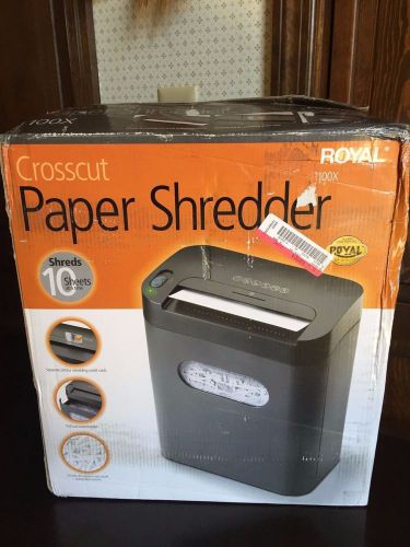 Royal Consumer 100 X Cross Cut Shredder