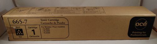 BRAND NEW UNOPENED OCE 665-7 Black Toner Cartridge Models VL3622, VL 4222, VL