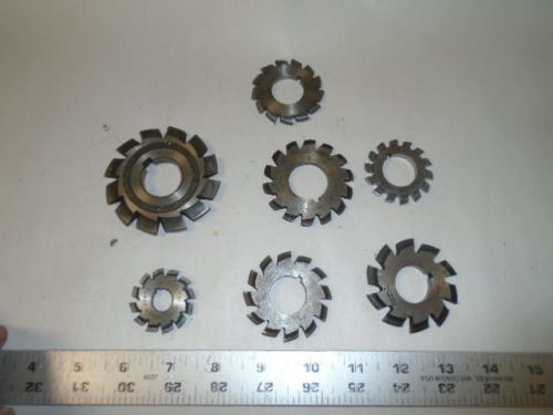 Machinist tools lathe mill machinsit lot nice gear cutting slitting saw blade s for sale