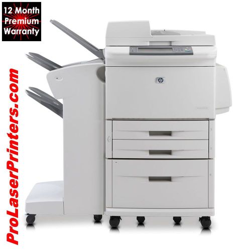 Hp hewlett-packard laserjet 9050 mfp premium laser printer/copier/fax q3728a-p for sale