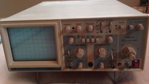 Vintage BK Precision Model 2120 Dual-Trace 20 MHz Oscilloscope