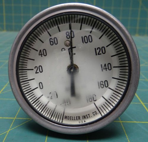 Moeller shock resistant industrial thermometer (-40-180 deg) 6685-00-782-5244 for sale