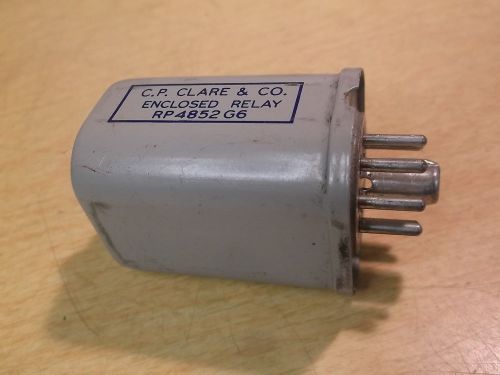 NEW CP Clare Enclosed Relay RP4852G6 34-4-0-17 *FREE SHIPPING*