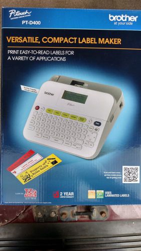 Brother P-Touch PT-D400 Label Maker  -  New in Box