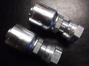 2pc Parker Hydraulic Hose Fitting 1JC43-16-16  Female Seal-Lok   1&#034;  (E31)