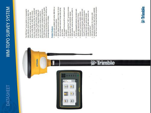 Trimble WM Topo