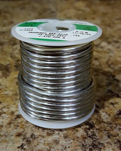 Kester Solder - SN40PB60 - #66 / acid core - 24-4060-2437 - J-STD-006 A